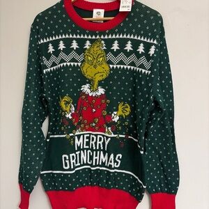 Green Grinch New! Christmas Sweater size L